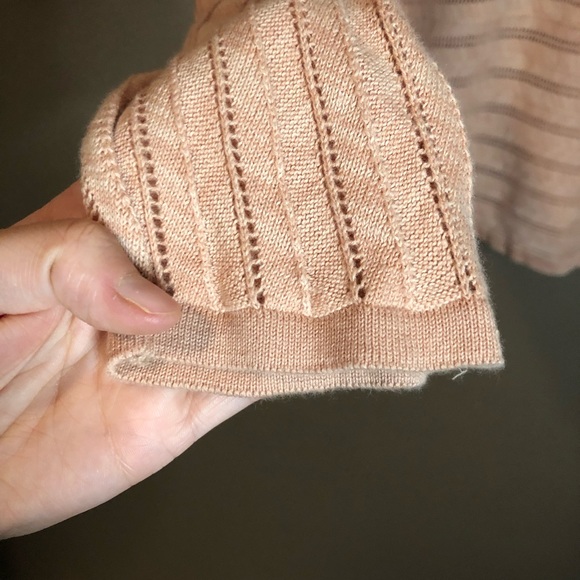 2/$20 Prana light pink knitted sweater - Picture 9 of 12